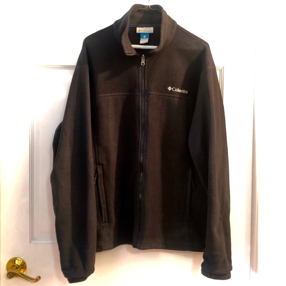 Columbia 3 in 1 black and gray ski jacket with fleece and removable hood, Large - Picture 5 of 9